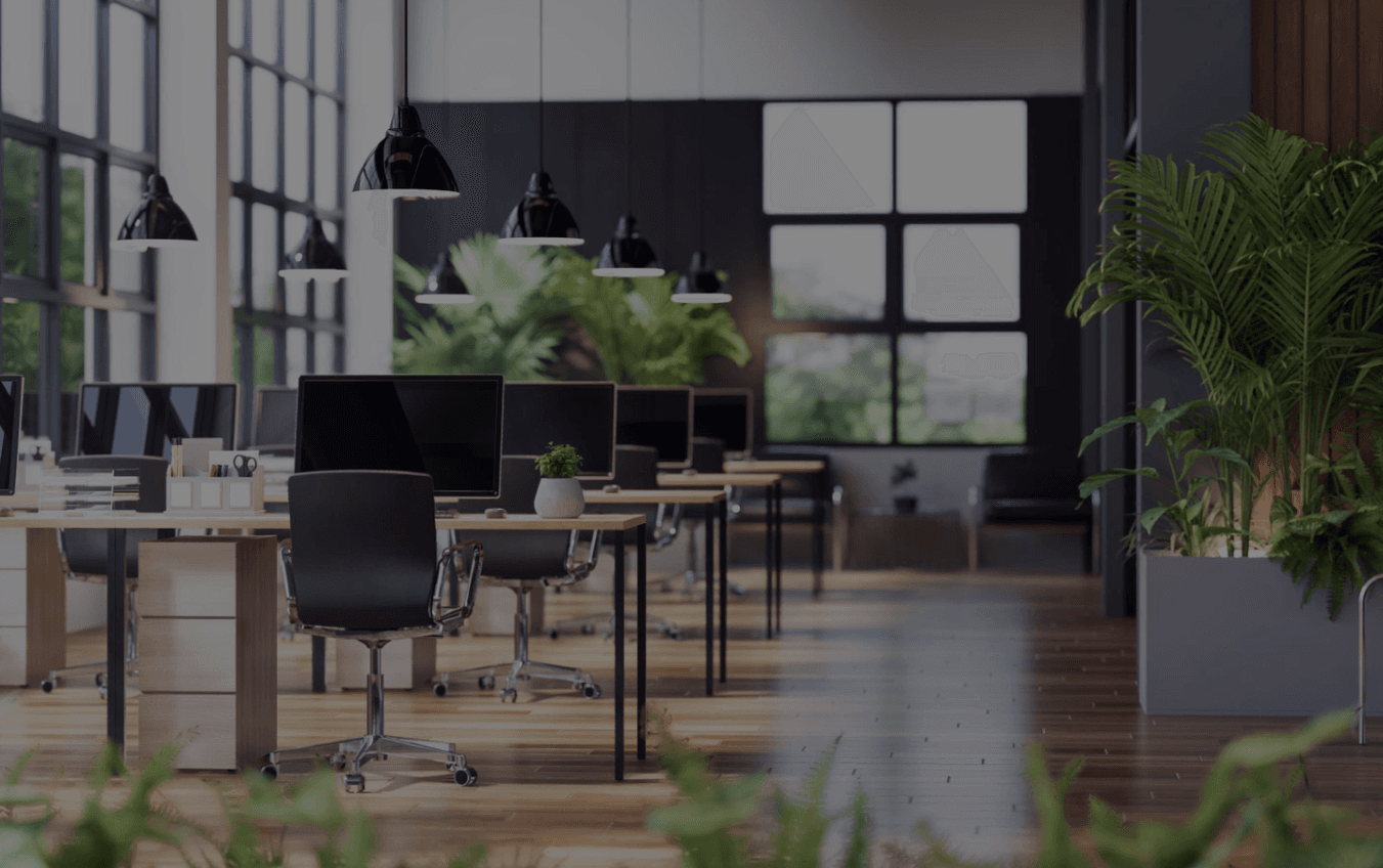 Modern office workspace